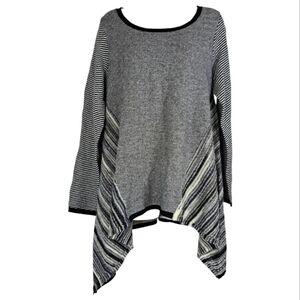 Anthropologie Angel of the North Wool Alpaca Sharkbite‎ Sweater